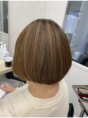 美髪矯正♪自然な内巻きに☆