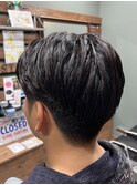 MEN’S HAIR/サーフカール/刈り上げセンターパート/柏/柏駅