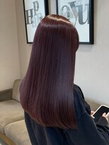 スリー(Three)&nbsp;【ピンクブラウン×髪質改善トリートメント】