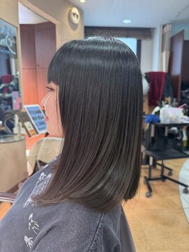 ヘアープレイス 美 遊 人(HAIR PLACE) ツヤカット