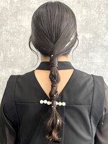 ランガリ ヘアアンドスパ(Rangali Hair&Spa) 【別府 ランガリ】ヘアセット/タイトアレンジ/編みおろし