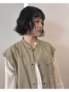 ciem 【6/4 NEW OPEN（予定）】の写真/ニュアンスで魅せる、上質なパーマスタイル。質感までこだわり、髪に柔らかい動きと個性をプラス。