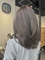 ルチア ヘア ステラ 京都店(Lucia hair stella)&nbsp;ハッシュカット韓国風レイヤーアースカラー/学割U24/京都/河原町