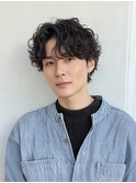 八尾で人気の清潔感シースルーマッシュ【近鉄八尾】