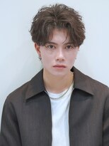 テン 心斎橋(tenn.)&nbsp;フェザーショートフェザーパーマニュアンスパーマショートヘア