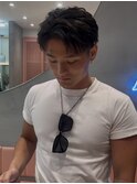 men's/メンズ波巻きスパイラルパーマ/ナチュラルツーブロック