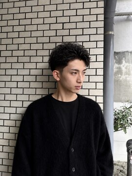 プランツヘアー スパイキーショート アップバングショート 博多美容室 天神 福岡