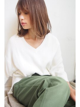 デパール 南青山(depart) 【デパール 】イメチェン外ハネボブ美髪ワイドバング