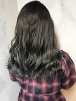 ヘアスタジオニコ(hair studio nico...) グラデーションカラー シルバー
