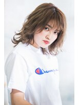 ヴァンクシー バイ ルナ(VANKCY by Luna)&nbsp;切りっぱなしボブ 大人かわいい 暗髪 ナチュラル 斜めバング