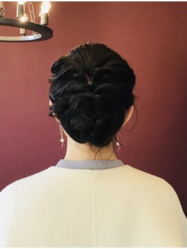 ブルーム ヘア デザイン(bloom hair design) アップスタイル