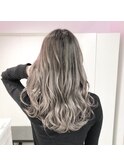 【ADITION渋谷】グレージュバレイヤージュ