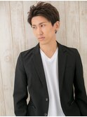 1分スタイリングなアップバング束感ショートC