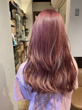 ヘアリゾートユア 新大久保店(hair resort YuA) ピンク