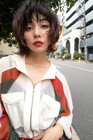 ANGELICAデザインカットのみ【ブローコテ巻き仕上げ付き】\3000