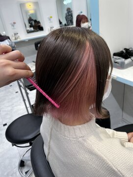 ランド 池袋(LAND) インナー ホワイトピンク