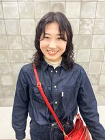 トゥコ(tuco)&nbsp;春カラー　パーマ　ミディアムパーマ　前髪パーマ