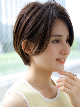 エインアンリー 表参道(AIN.ANLY.) 前髪なし大人ショートボブ20代30代40代【AIN.表参道】川原大地