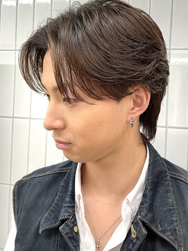 ニコ トウキョウ(nico TOKYO) メンズ/センターパート/横分けセンターパート/ハイライト