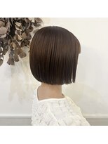 ボアップ 京橋店(boappu)&nbsp;#ブラウンカラー#ボブヘア#髪質改善トリートメント