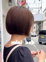 ヘアプレイスソル (HAIR PLACE SoL) ミニボブ/艶髪ナチュラルブラウン