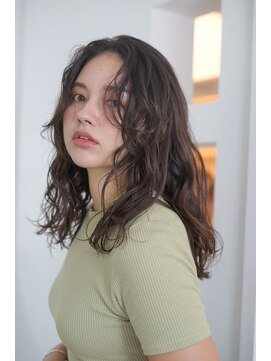 パール(PearL) 【PearL】コテ巻きパーマ/ロングパーマ/20代30代40代ヘア