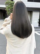 ネイヴィル オモテサンドウ(navile omotesando) 髪質改善トリートメント×オリーブグレージュ