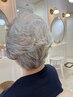 カット＋Tゾーン（生え際、分け目）ヘアカラー
