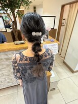エルパティオ(EL PATIO) 編みおろしヘアアレンジ