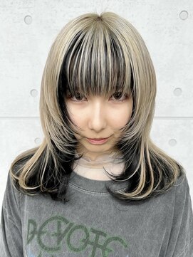 イブヘアー(eve hair) ◎ウルフ/ツートンカラー/インナーカラー/ハイトーン