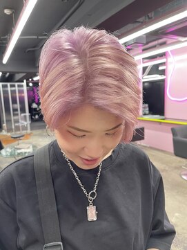 キジ(KIJI) ★ピンクベージュ×ホワイトピンク★