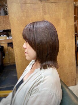 ロルド シェリ(Rold Cheri) 【山本智文】髪質改善カラーこなれミディ