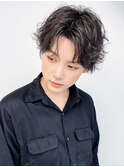 ツイストスパイラルパーマツイスパパーマメンズマッシュ