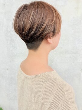 モリオ(morio) 刈り上げマッシュショート刈り上げ女子大人可愛いショートヘア