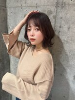 ルームバイシー 新宿(Loom. by Sea)&nbsp;ワンレン×ネビージュ[ボブルフ/黒髪/小顔]