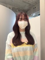 カノエ(canoe)&nbsp;くびれ巻き × ワインレッドカラー