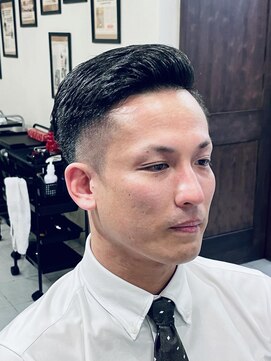 グレイスフルバーバーロンドン 大宮店(Graceful Barber London) 【20代 男性】ロンドン七三（大宮/バーバー）