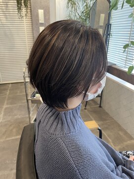 アールフランプラス(arFranc+) ショートスタイル×ハイライト