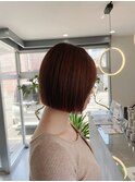 切りっぱなしボブ