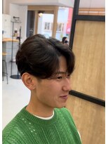 エッジ(EDGE) 大分メンズ毛流れニュアンスフェザーノーマルパーマショート