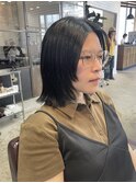 #ステップカット#姫カット#ロブ#切りっぱなしミディアム