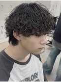 波巻きスパイラルパーマツイストスパイラルパーマウルフ名古屋栄