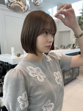 アルティファータ(artifata) 丸みボブ コンパクト ナチュラル 20代 30代 ショートカット