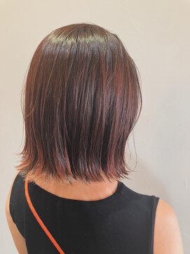 ヘアサロン ディア(Hairsalon DIA) 切りっぱなしボブ