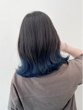 アライブ キチジョウジ(ALIVE Kichijoji) 【ALIVE吉祥寺】ブルーブラックグラデーションカラー