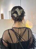 ウユ(uyu)&nbsp;ボブのアップスタイル