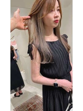 ゴカンムード(Gokan mood) 前髪.マルチダボブ.ピンクベージュ.インナーグレージュ/.mood13