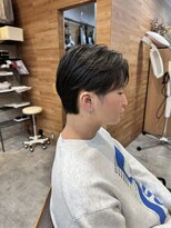 ヒート トウキョウ 目黒店(HEAT TOKYO)&nbsp;フェザーショート　メンズ　センターパート