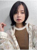 ショート/レイヤー/デザインカット/外ハネ