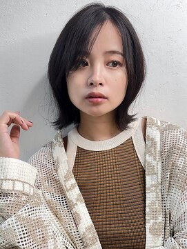 ショート/レイヤー/デザインカット/外ハネ